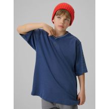 Locker geschnittenes Jungen-T-Shirt mit Aufdruck 4F 4FJRSS26TTSHM3467-31S