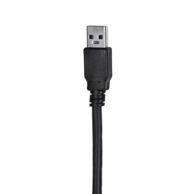 3. LANBERG USB-A 3.0 Stecker/Stecker Kabel 1 m Schwarz CA-USBA-30CU-0010-BK