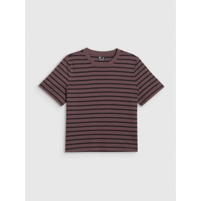 7. Damen-T-Shirt, schlicht, Größe 4F 4FRAW25TTSHF3625-82S