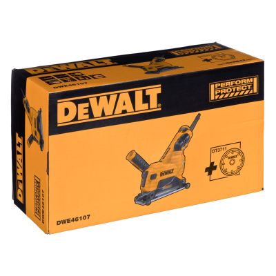 10. DEWALT DWE46107 1400W 125MM Winkelschleifer + Staubschutzhaube