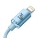 11. Baseus CAJY001303 Lightning – USB-C PD-Kabel 20 W 480 Mbit/s 1,2 m – blau