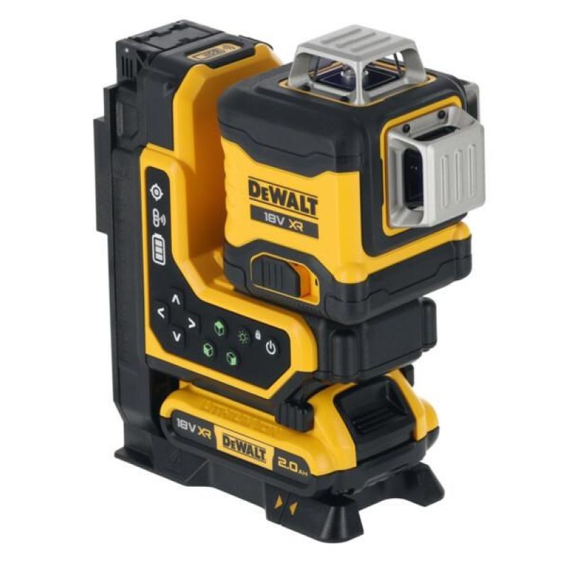 4. 18V XR 3x360 grüner Laser mit Fernbedienung 1x2Ah