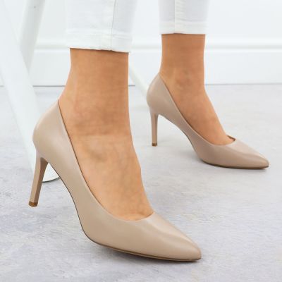 3. Beige High Heels Sergio Leone 1339