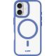 Laut Huex Protect MagSafe iPhone 16 Hülle - Blau