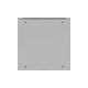 24. LANBERG Wandregalschrank 19" 4HE 600x600 GRAU PERFORIERT TÜR (BAUFLAUF)