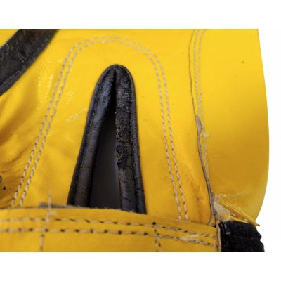 9. (W) TOP TEN FIGHT RTT-2 Boxhandschuhe 10 oz Schwarz und Gelb