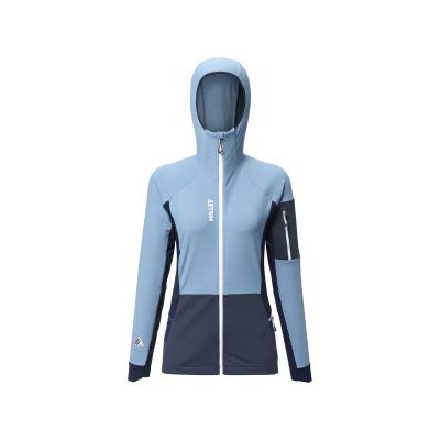 7. MILLET PIERRAENT HOODIE Skijacke blau