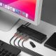 5. Lindy 43228 USB 3.2 Gen 1 (3.1 Gen 1) Typ-A Hubs und Konzentratoren 5000 Mbit/s Schwarz
