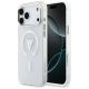 Guess IML Gradient Triangle Logo MagSafe Hülle für iPhone 17 Pro Max - Transparent