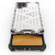 10. Honeycomb Handyhülle Schutzhülle mit TPU Rahmen für Samsung Galaxy A22 4G blau