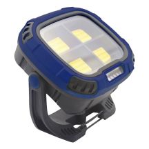 XCell Work Dual Schwarze, blaue Universal-LED-Taschenlampe