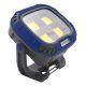 XCell Work Dual Schwarze, blaue Universal-LED-Taschenlampe