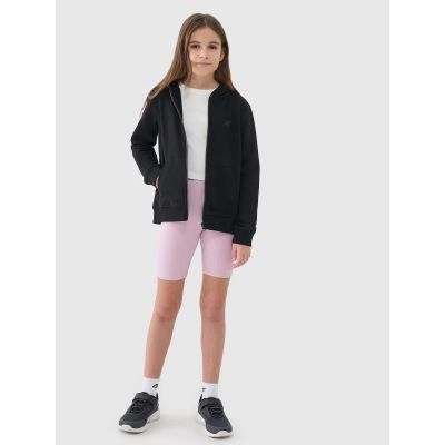 5. Mädchen-Sweatshirt mit Reißverschluss und Kapuze 4F 4FJWSS25TSWSF1706-20S