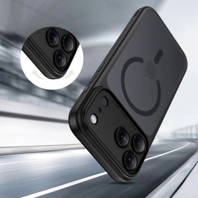 5. Tech-Protect Magpeak Magsafe CC Case für iPhone 17 Pro Max - Mattschwarz