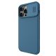 6. Nillkin CamShield Pro Hülle iPhone 14 Pro Max Gepanzerte Abdeckung Kameraschutz Blau