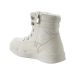 4. Lee Cooper Damen-Winterstiefel, weiße, gefütterte Stiefeletten mit Reißverschluss