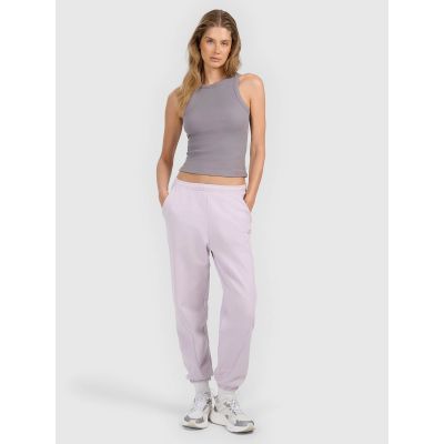 3. Schmal geschnittenes Damen-Rippstricktop 4F 4FRAW25TSLEF310-25S
