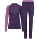 Damenunterwäsche VIKING Mounti Lady Set Merino violett XXL