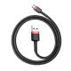 Baseus cafule CAMKLF-C91 Kabel (USB M - Micro USB M; 2 m; schwarz und rot)