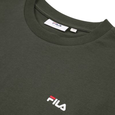 6. Fila Laas Regular Tee Khaki FAM0874 60081