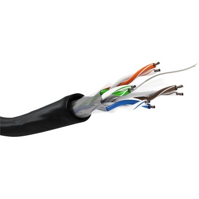 Goobay 57293 Netzwerkkabel Schwarz 100m Cat6 U/UTP (UTP)