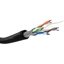 Goobay 57293 Netzwerkkabel Schwarz 100m Cat6 U/UTP (UTP)