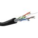 Goobay 57293 Netzwerkkabel Schwarz 100m Cat6 U/UTP (UTP)
