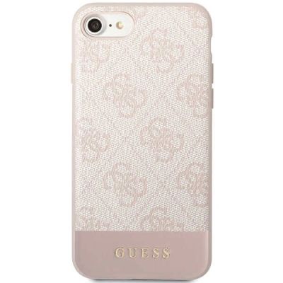 3. Guess GUHCI8G4GLPI iPhone 7/8/SE 2020/ 2022 rosa/rosa Hartschale 4G Stripe Collection