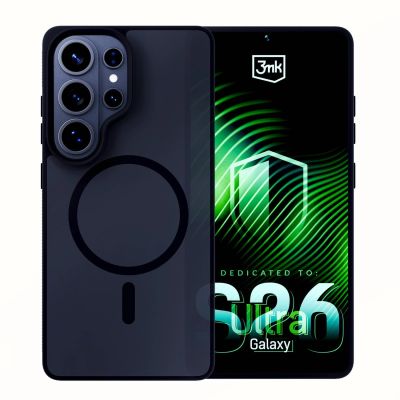 9. 3mk Smoke MagCase für Samsung Galaxy S26 Ultra - Grau-Transparent