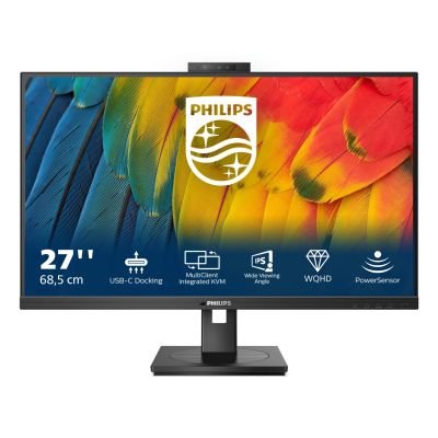 34. Philips 5000 Serie 27B1U5601H/00 Computermonitor 68,6 cm (27") 2560 x 1440 px Quad HD LCD Schwarz