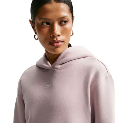 5. Nike Studio Damen-Fleece-Sweatshirt, mittelschwer, rosa, IM8100 236