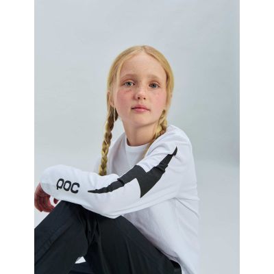 2. POC Langarmshirt Jr. weiß