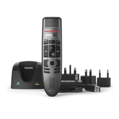 10. Philips SpeechMike SMP4000 – Fernbedienung – Dunkelgrau-Perlmetallic