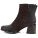 3. Gefütterte Damen-Ankle-Boots mit Blockabsatz, Schokoladenbraun, M.Daszyński SA269-5