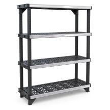 KETER 4-Böden-Regal 122x46x150cm