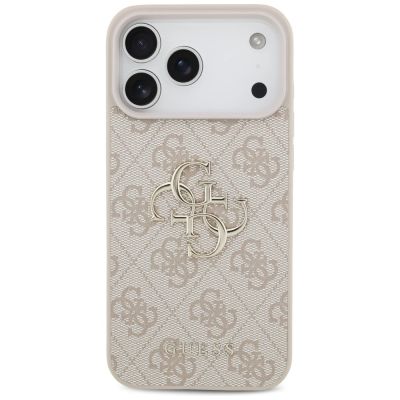 3. Guess 4G Big Logo Hülle für iPhone 17 Pro Max / 18 Pro Max – Pink