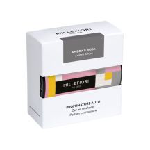 WHITE AMBRA & ROSA MILLEFIORI Auto-Lufterfrischer