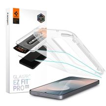 Spigen Glas.tR „EZ Fit Pro“ Panzerglas, 2er-Pack für Samsung Galaxy S25 FE