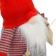 8. Dekorativer Weihnachtsmann, 50 cm, Junge mit Tasche und Beeren
