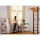 8. Turn-Wandbarren aus Holz und Metall mit 6 Griffen und Holzbank K 711B