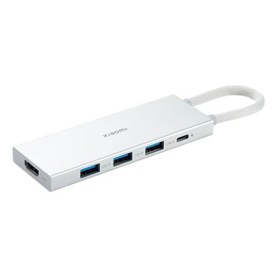 Xiaomi XMDS05YM Hubs und USB 3.2 Gen 1 (3.1 Gen 1) Typ-A + Typ-C Weiß