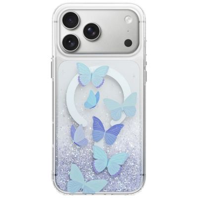 2. Uniq Coehl Aria Magnetische Ladehülle für iPhone 18 Pro Max / 17 Pro Max – Blau
