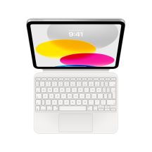 Apple Magic Keyboard Folio Weiss iPad 10,9" (10. Generation) Englisch, International Kabellos