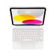 Apple Magic Keyboard Folio Weiss iPad 10,9" (10. Generation) Englisch, International Kabellos