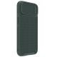 5. Nillkin Textured S Case iPhone 14 Pro Max Panzerhülle mit Kameraabdeckung dunkelgrün