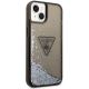 4. Guess GUHCP14MLFCTPK iPhone 14 Plus 6,7" schwarz/schwarze Hardcase Liquid Glitter Palm Collection