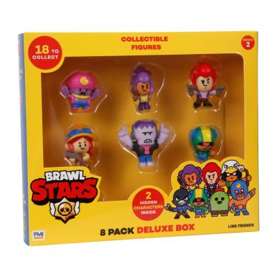 BRAWL STARS S2 FIGUREN - 8ER-PACK DELUXE-BOX VER.A