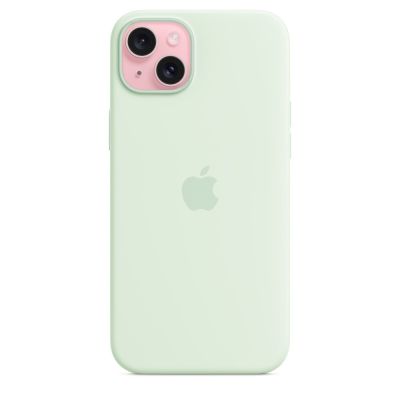3. Apple Silikonhülle mit MagSafe, Soft Mint, für Apple iPhone 15 Plus, MT103ZM/A