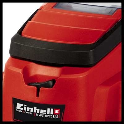 8. EINHELL TC-VC 18/20 Li S Solo Werkstattsauger 2347130 (silber)
