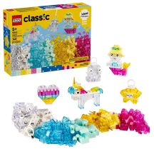 LEGO CLASSIC 11040 Zauberset mit transparenten Steinen